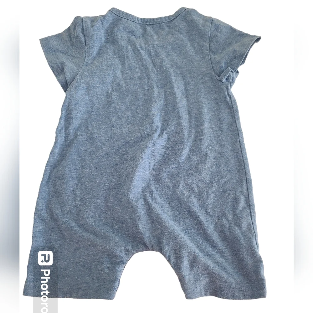 Peanuts Baby Boy Romper One Piece Size 9 Months